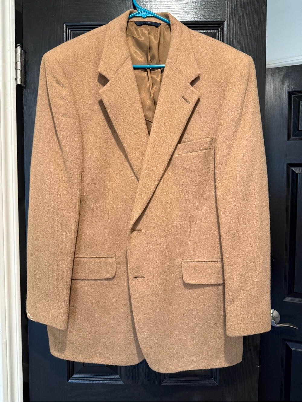 Brooks Brothers Camel Wool Sport Coat - Classic Single-Breasted
